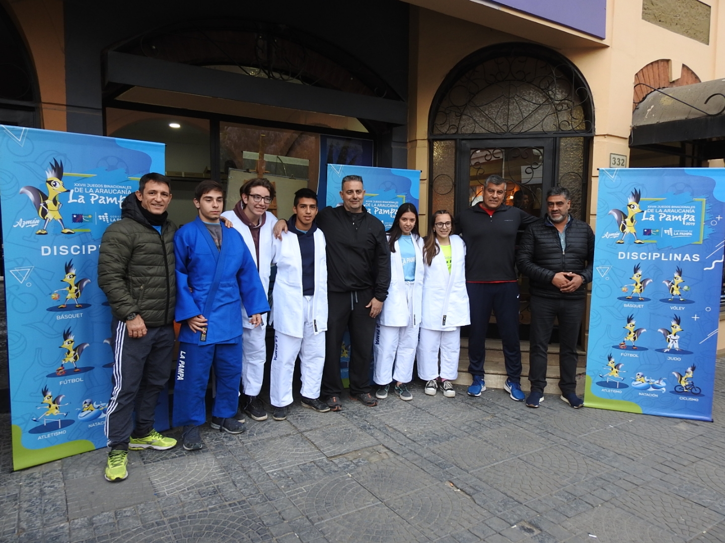 La Selección de judo ya  tiene su indumentaria para los Juegos de la Araucanía 