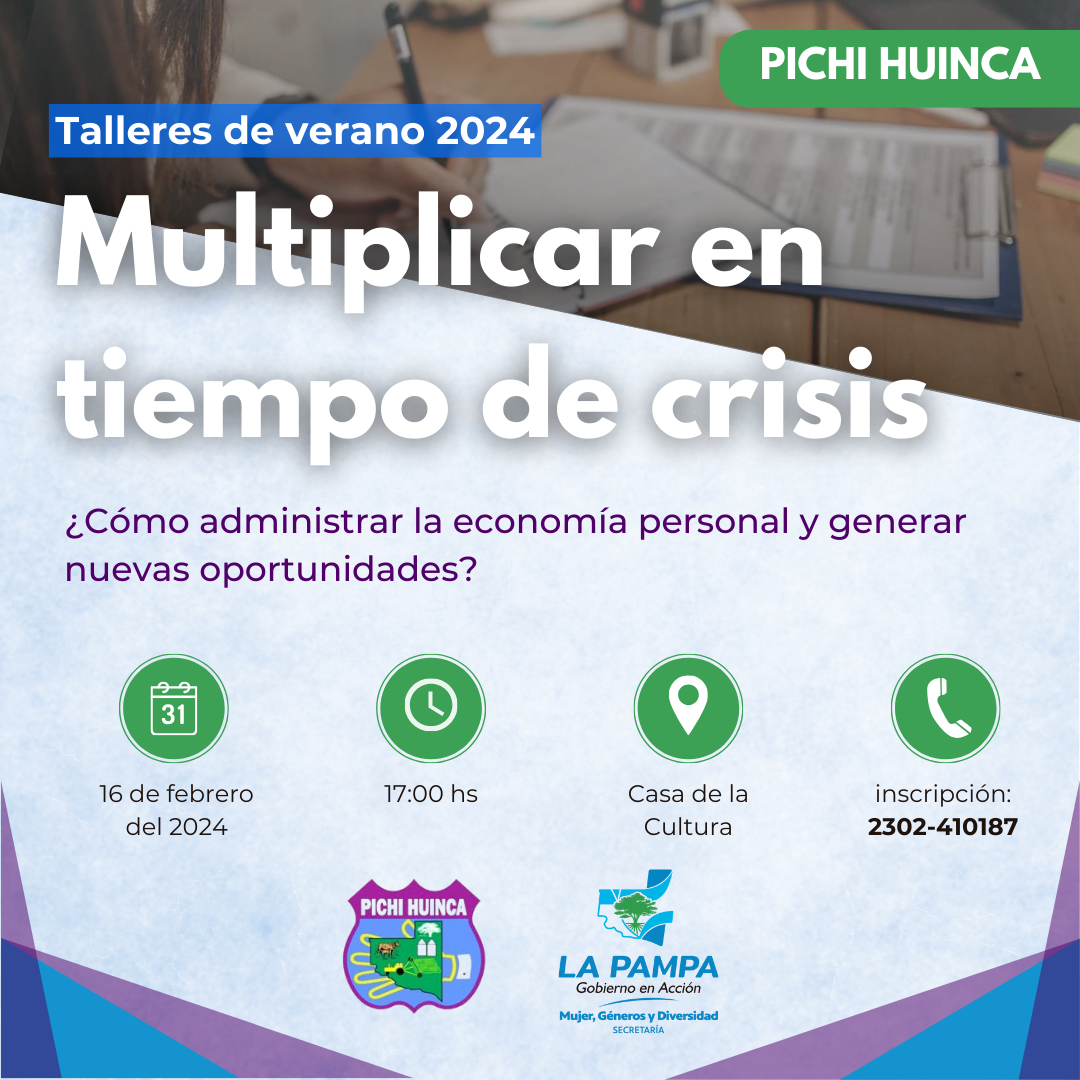 Taller “Multiplicar en tiempos de crisis” en Pichi Huinca  