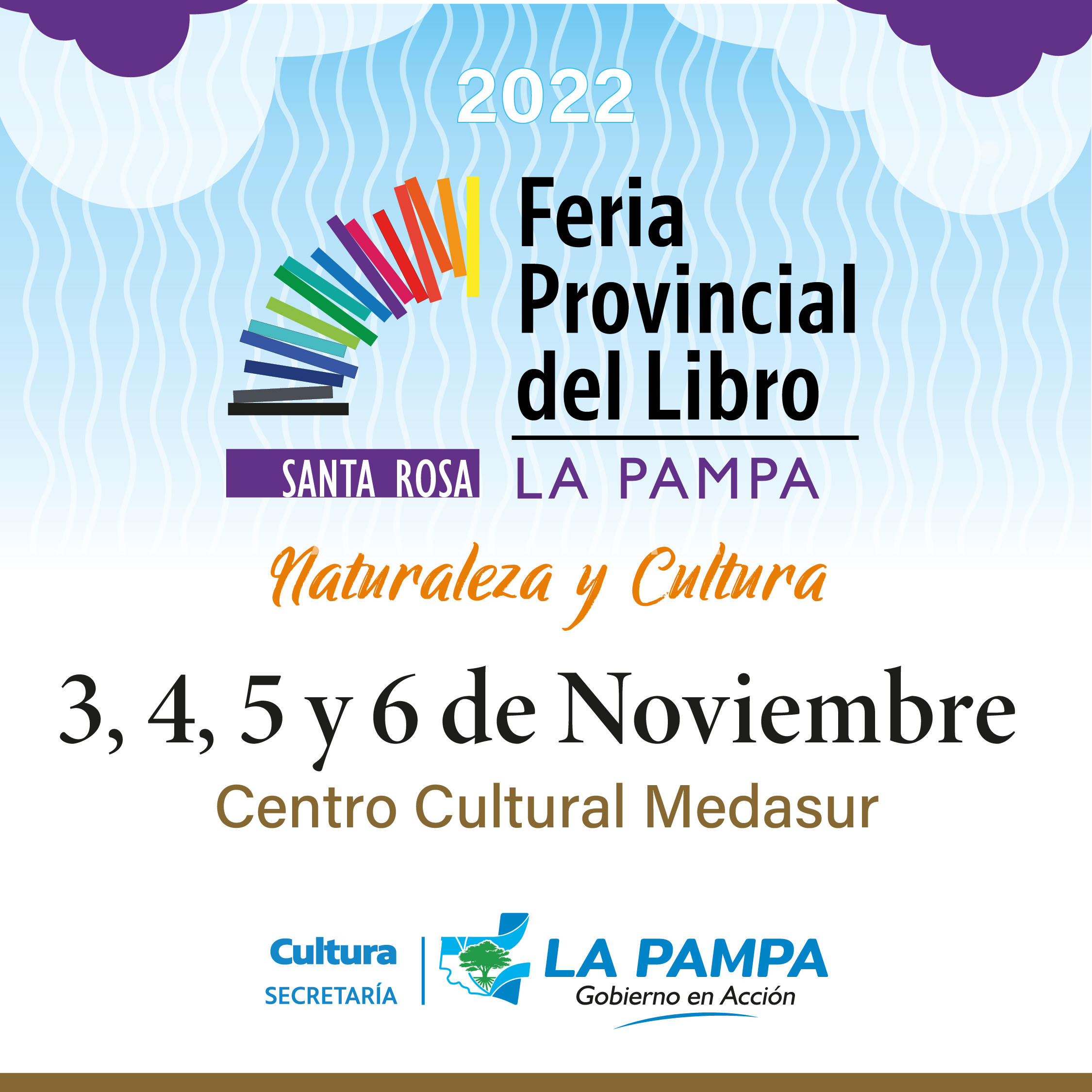 Propuestas de la Secretaría de Cultura para la Feria Provincial del Libro