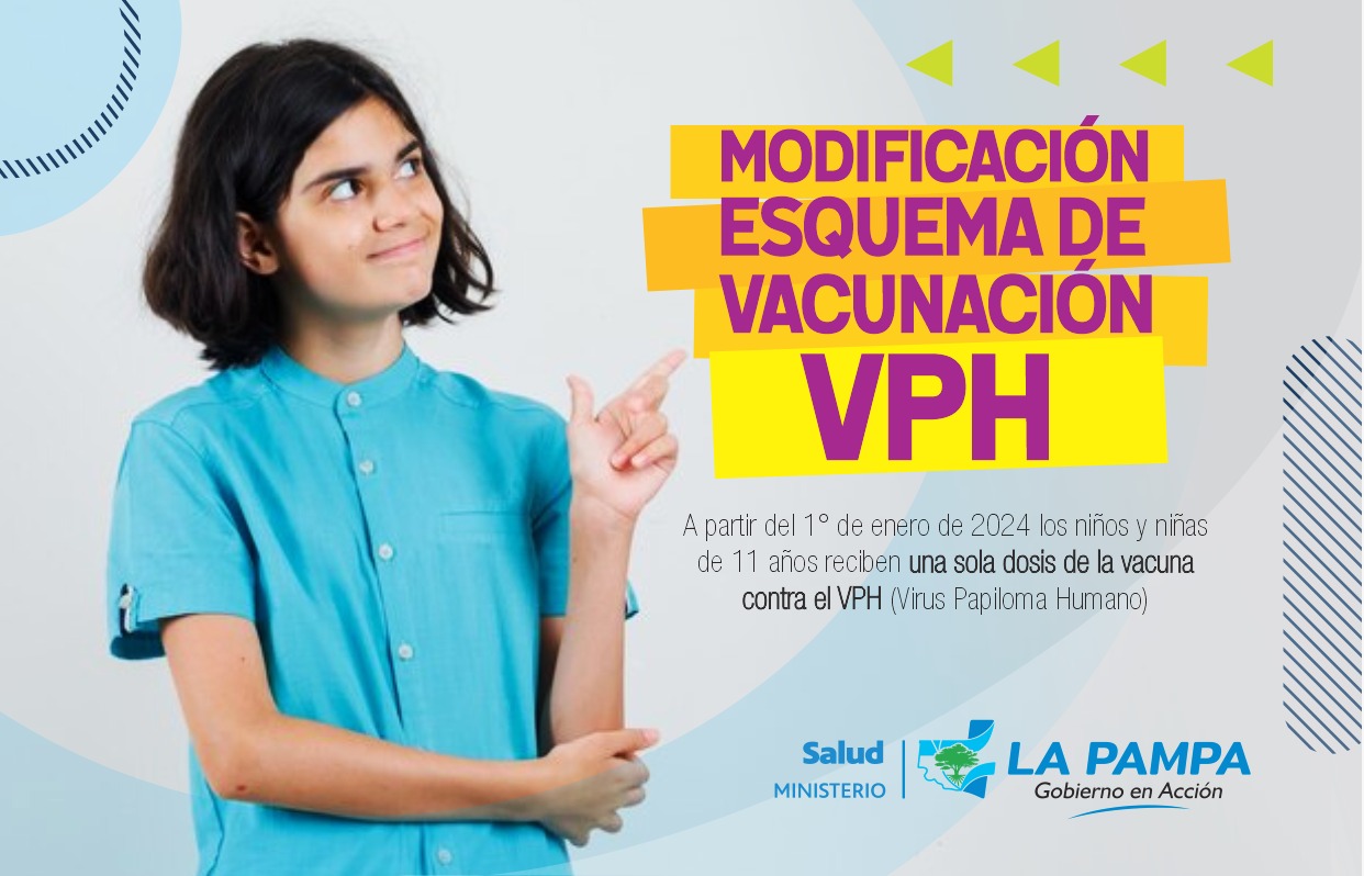 Vacuna del VPH - cambios en el calendario - 