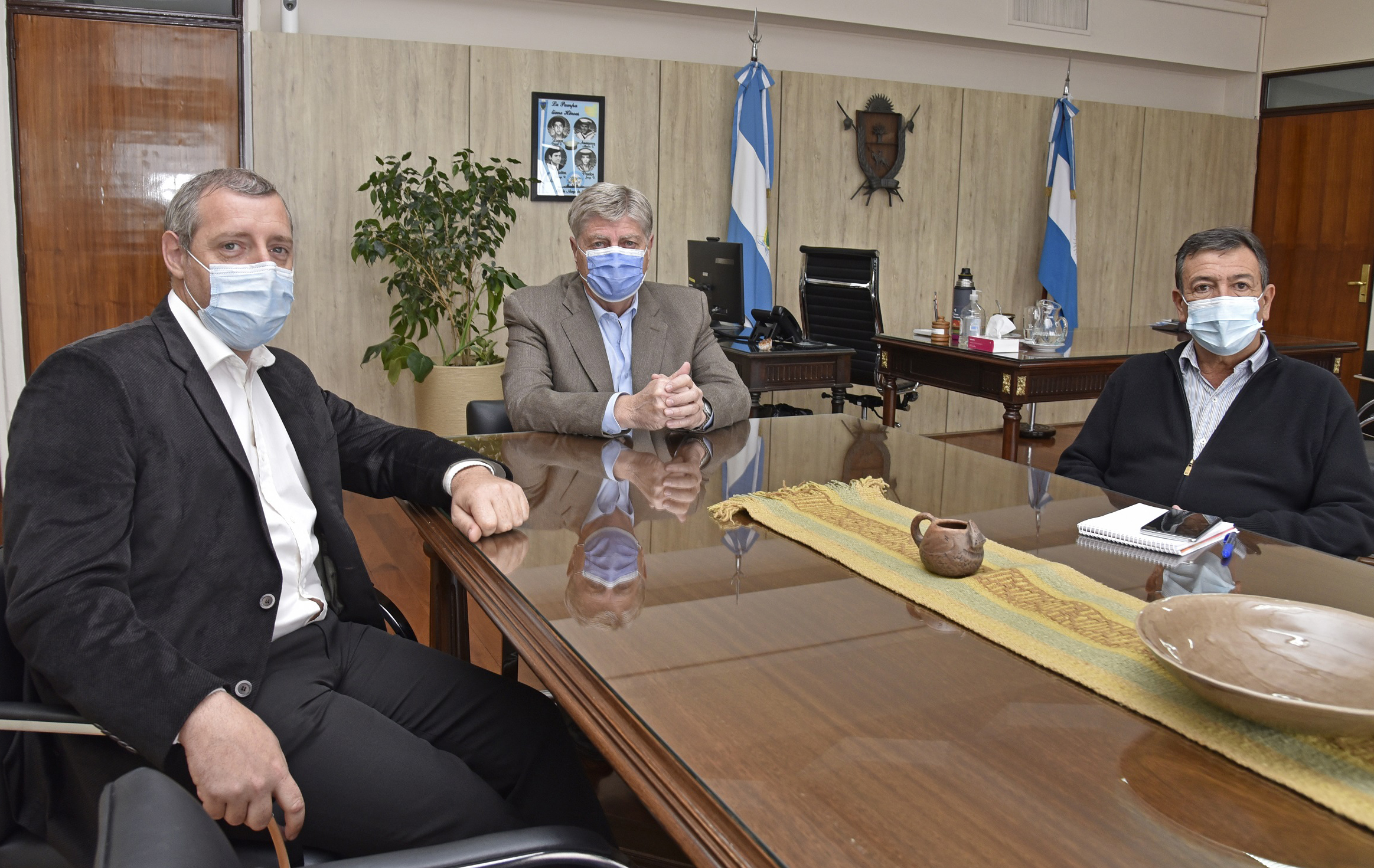 Ziliotto se reunió con el intendente de Anchorena 