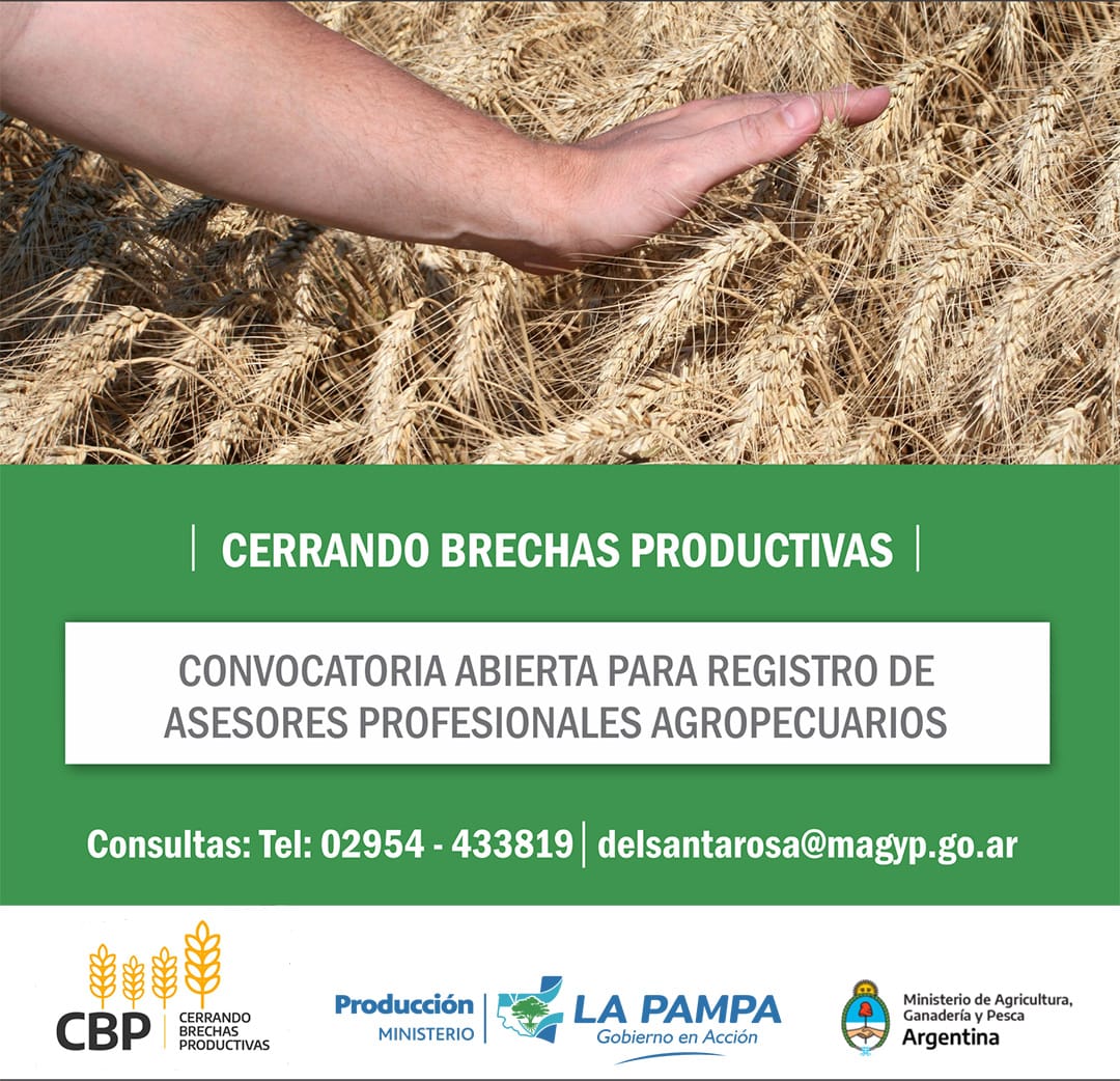 La Pampa adhirió al programa nacional “Cerrando brechas productivas” 