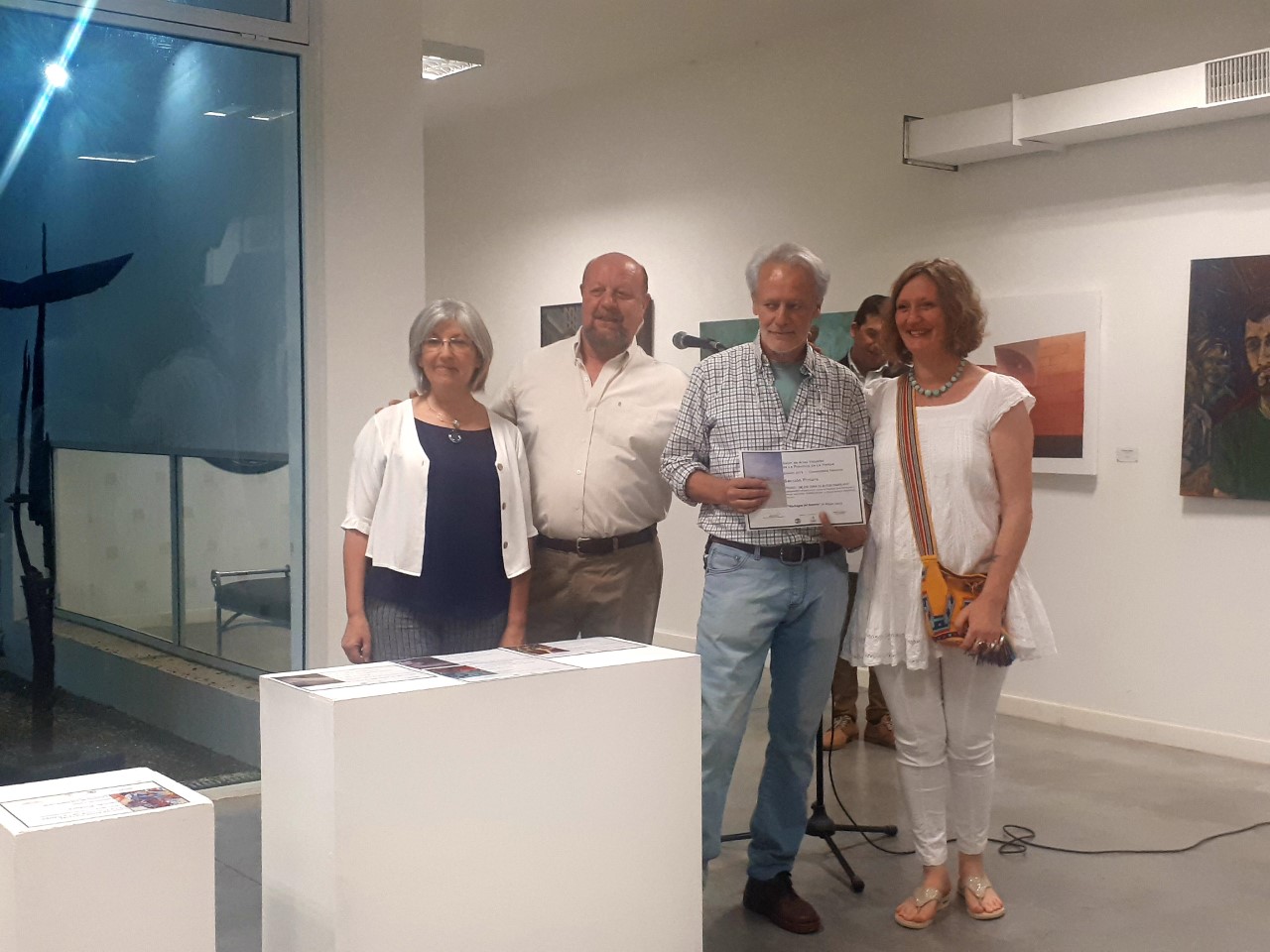 Quedó inaugurado el Salón de Artes Visuales - Sección Pintura 2019