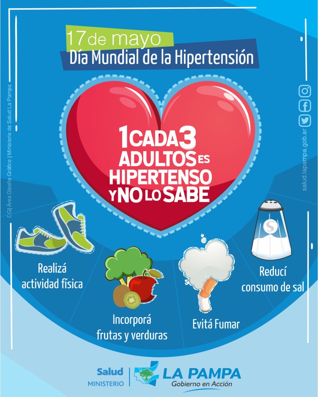 Se conmemora el Día Mundial de la Hipertensión Arterial