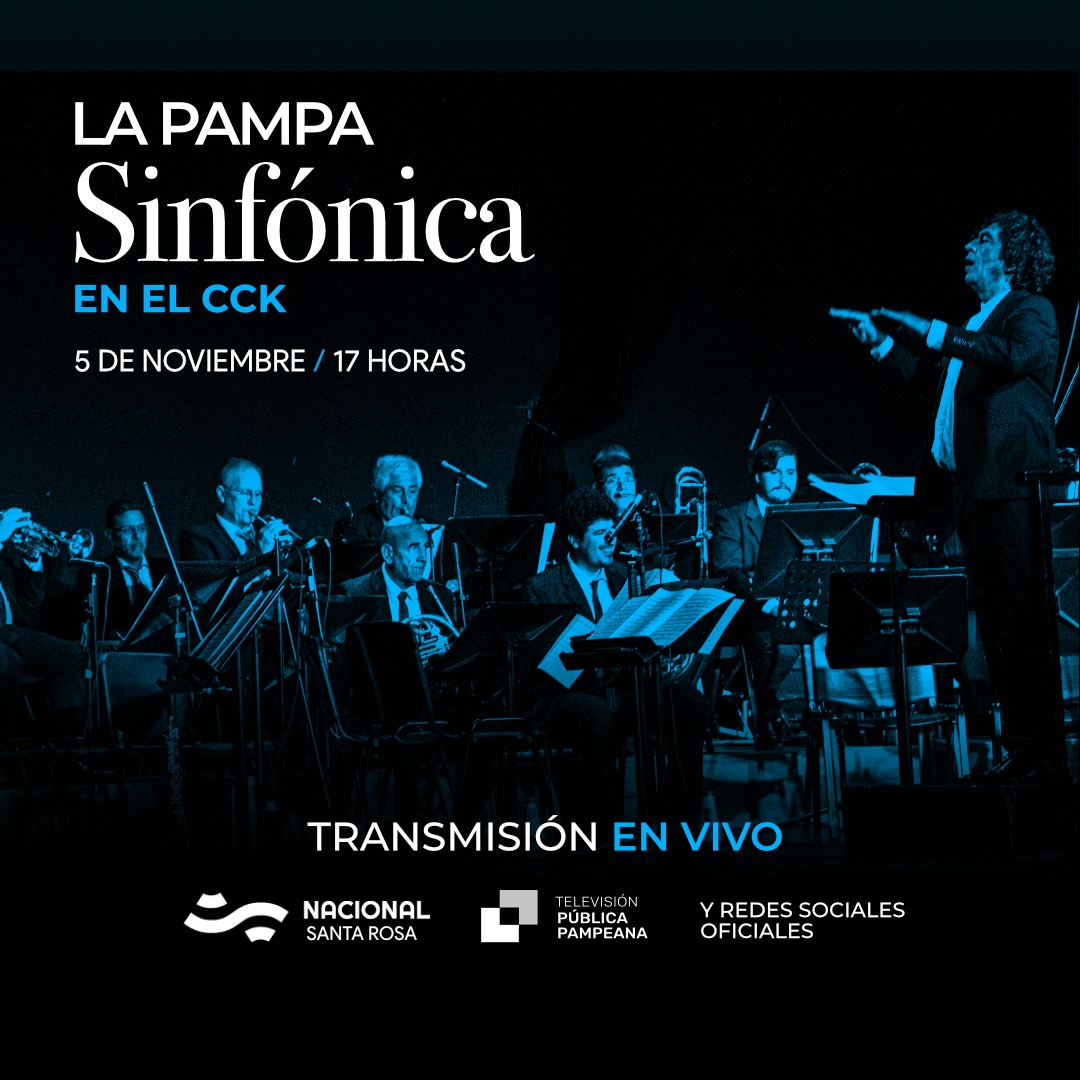 La TVPP y Radio Nacional transmitirán en vivo el concierto de la Banda Sinfónica desde el CCK  