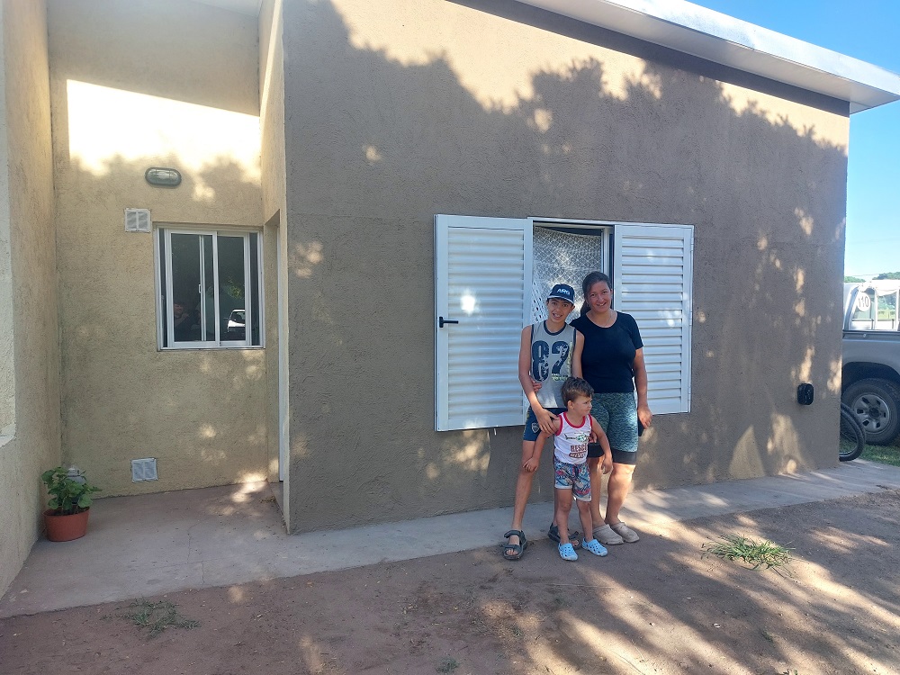 Nuevas familias de Anchorena accedieron a la casa propia - 
