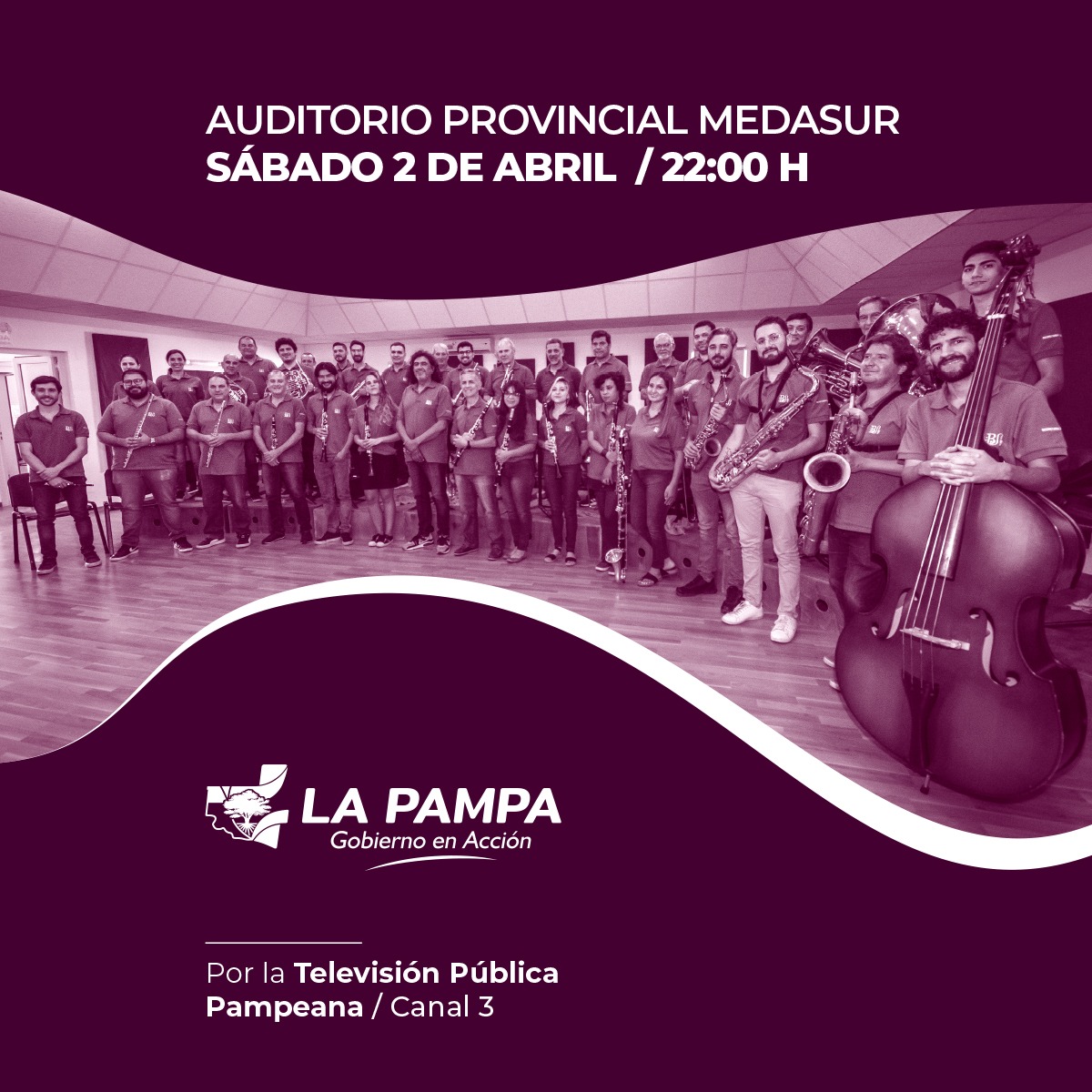 “La Pampa Sinfónica” por la Televisión Pública Pampeana 