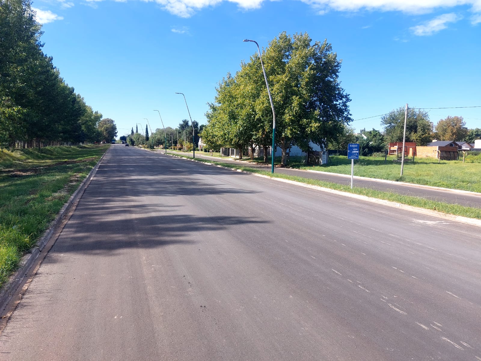 Renovación  del pavimento del corredor vial que une el norte y el sur de Pico  