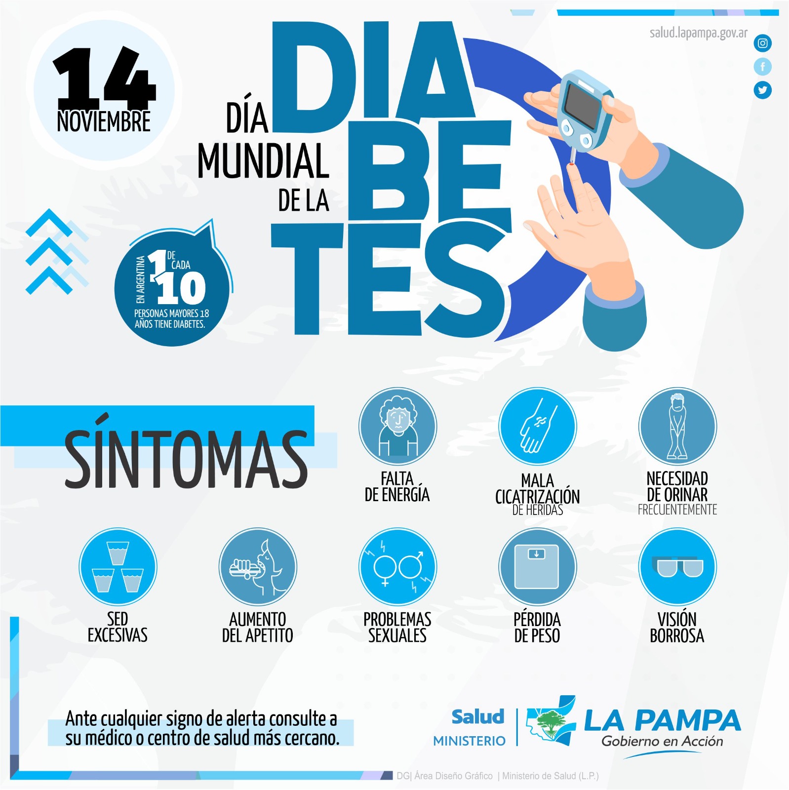 Se conmemora el Día Mundial de la Diabetes