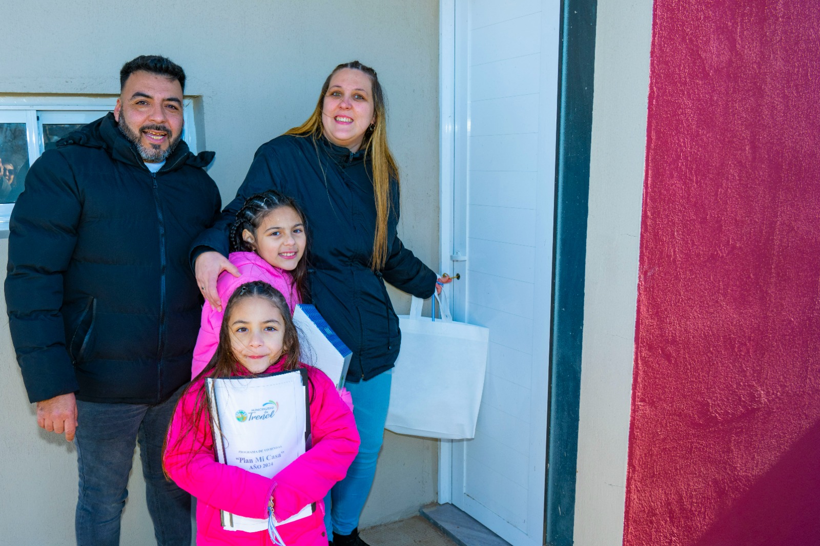 Plan “Mi Casa”: 20 familias trenelenses recibieron sus nuevas viviendas