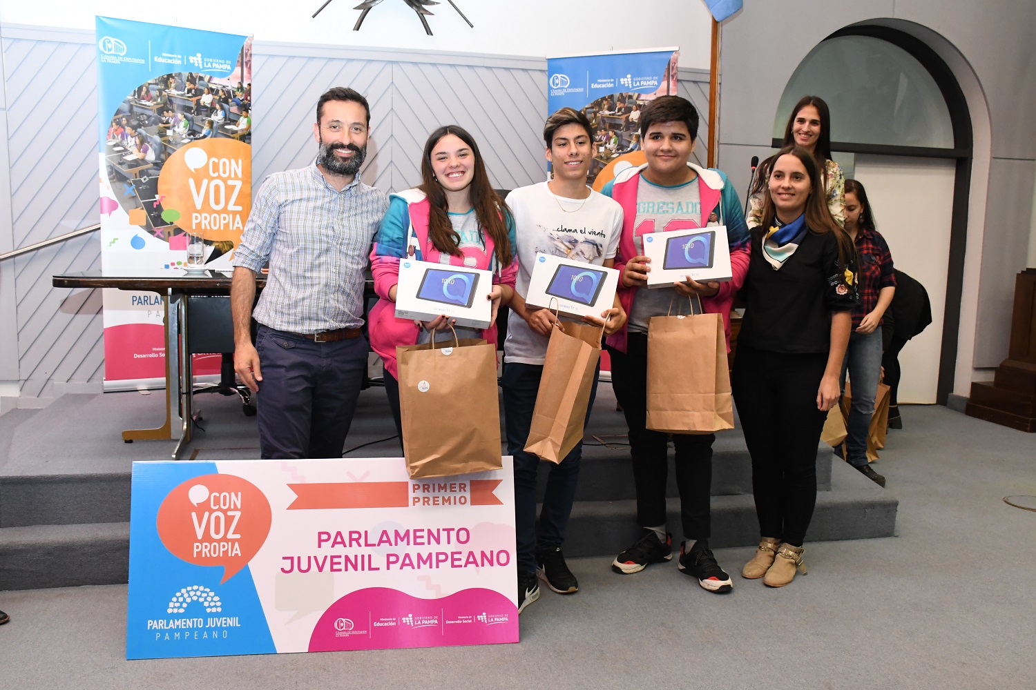 Cerró el Parlamento Juvenil Pampeano 2019