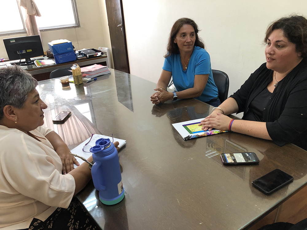 La Secretaría de la Mujer planifica acciones con la Universidad Nacional de La Pampa 