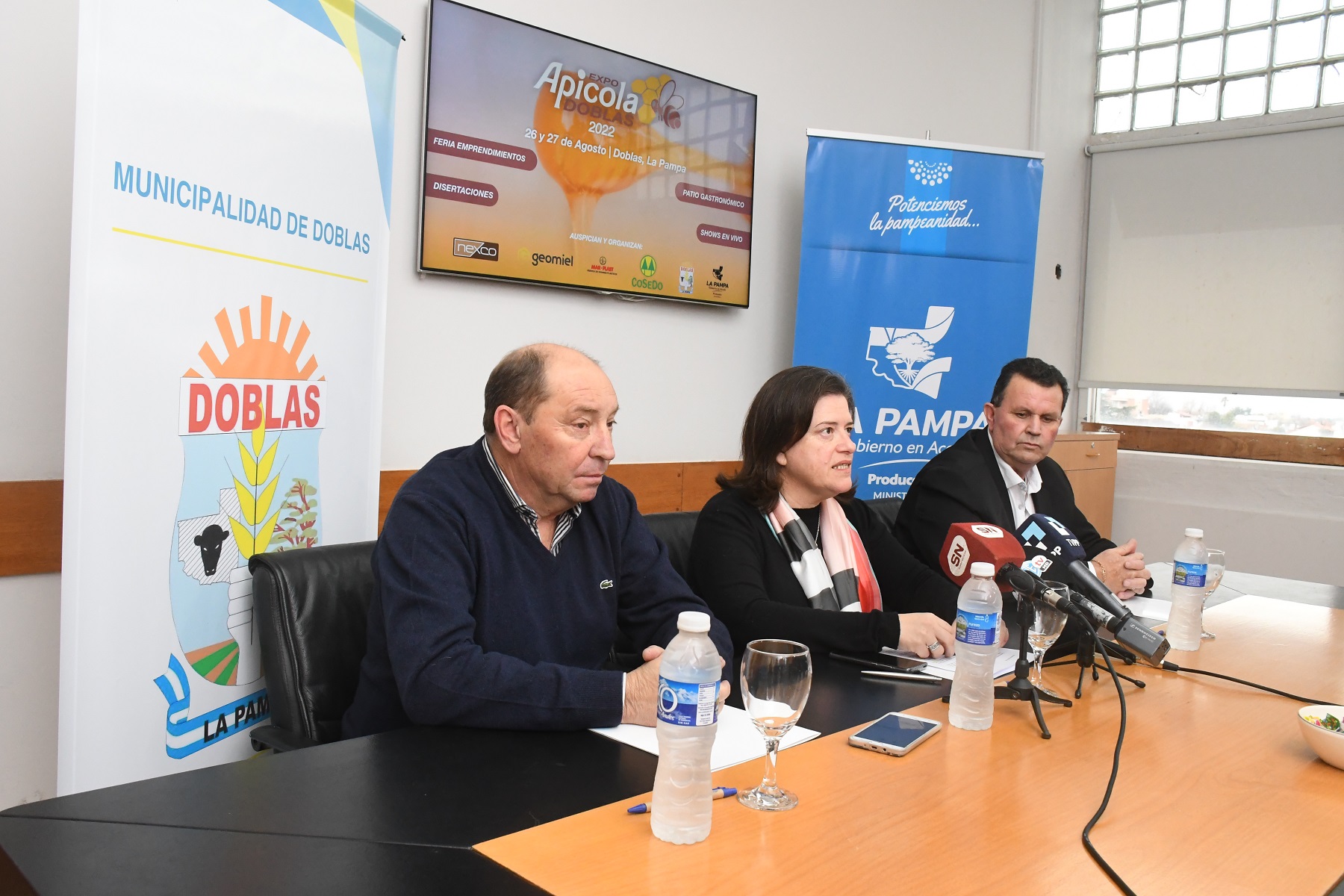 Provincia y municipio presentaron la 25° edición de la Expo Apícola Doblas