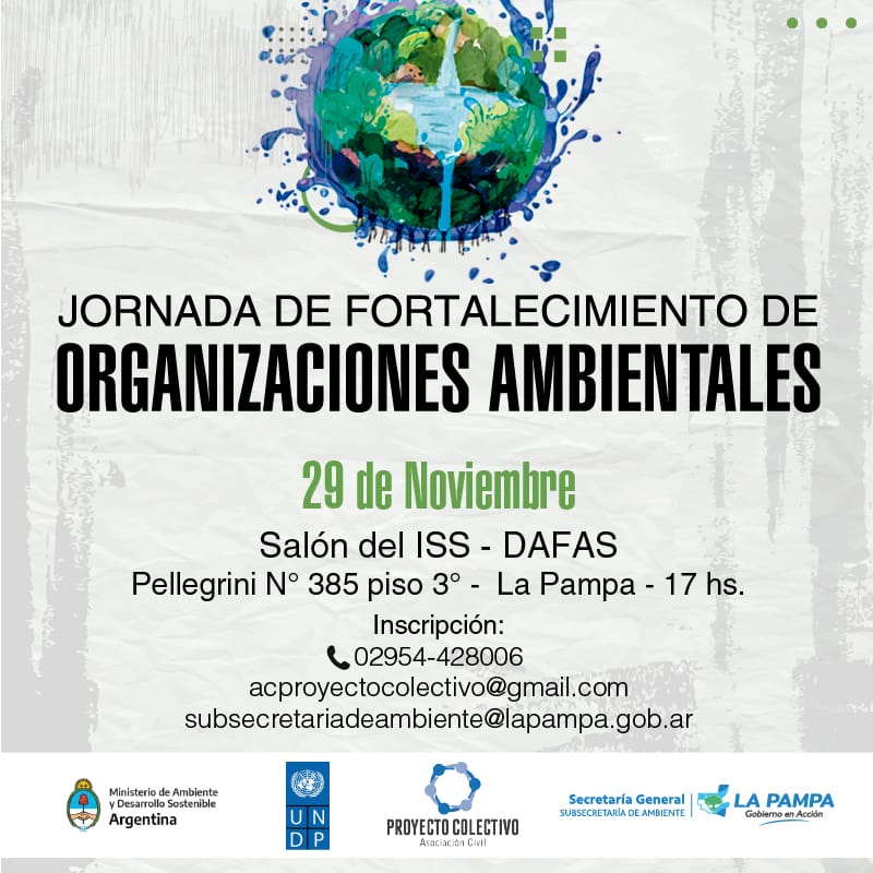  Jornada de fortalecimiento de organizaciones ambientales 