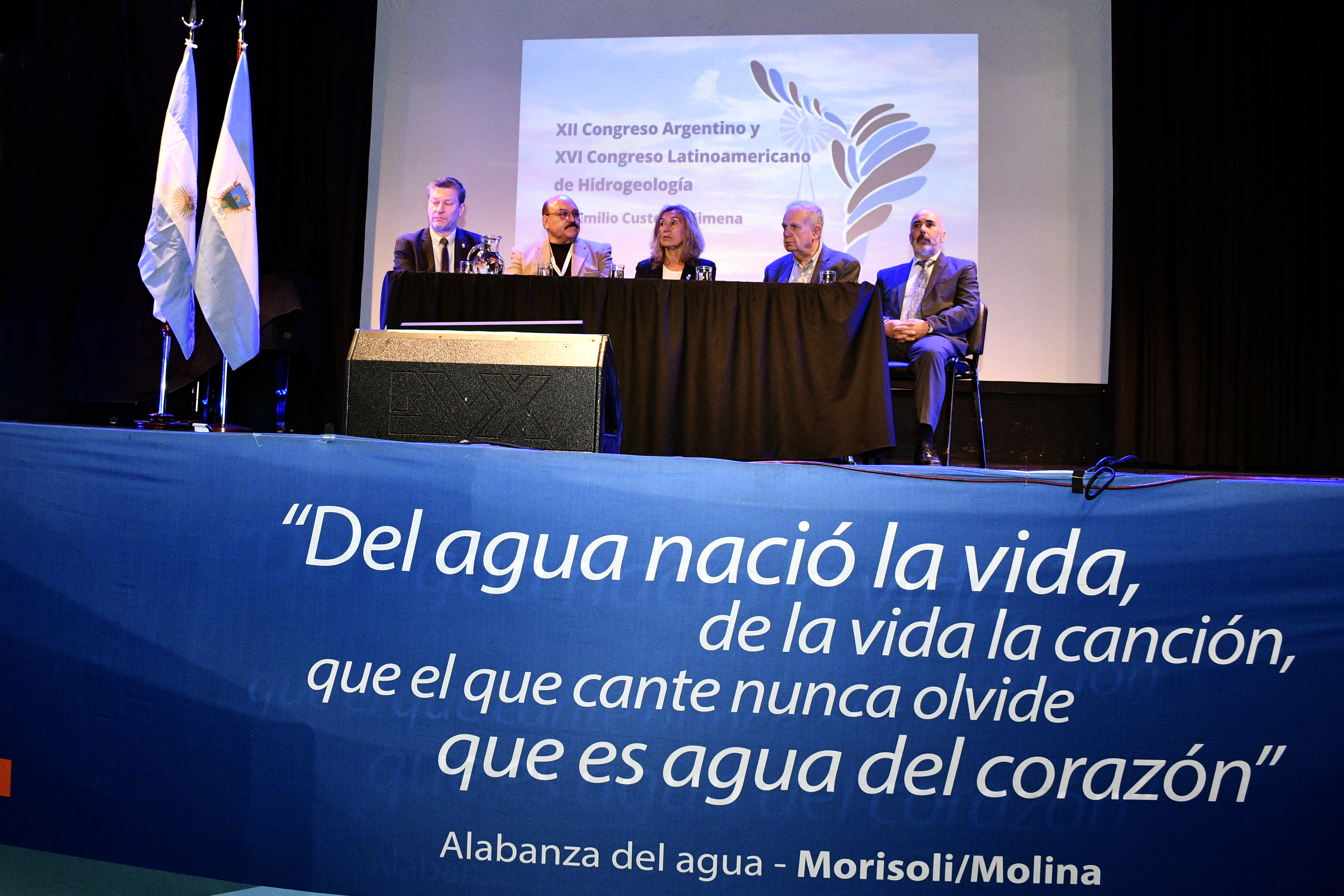 Disertantes de excelencia en el Congreso Argentino y Latinoamericano de Hidrogeología