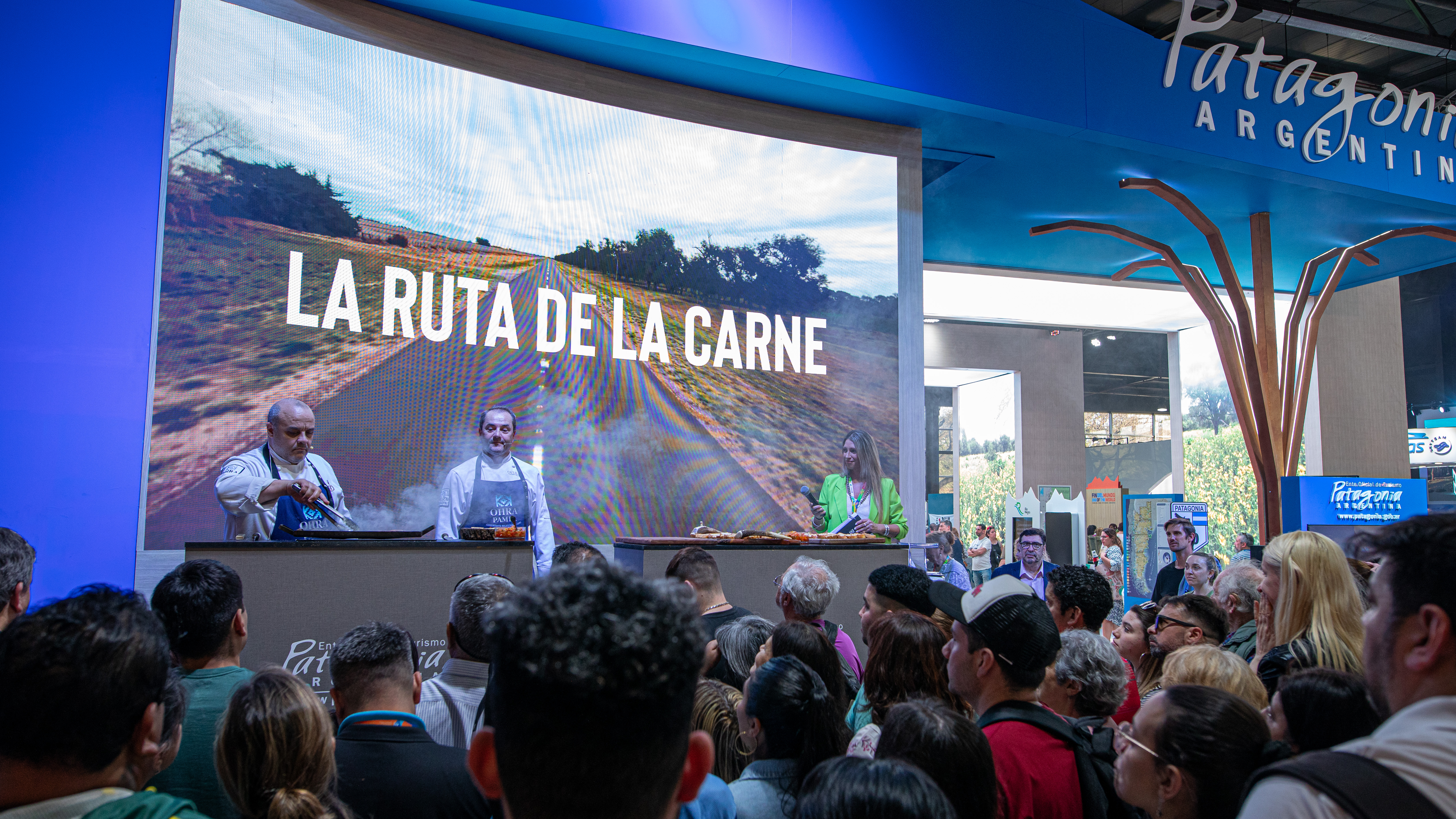 Continúan las actividades en el stand pampeano en la Feria Internacional del Turismo