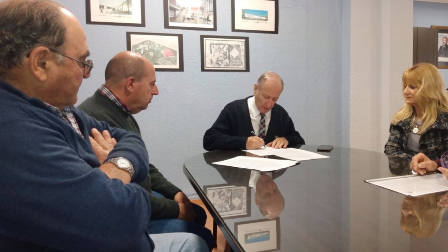 Salud firmó convenio con la Cooperativa de Macachín 