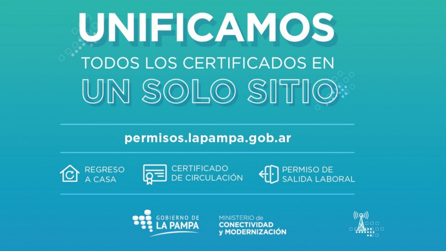 Nuevo sitio web que unifica los certificados y permisos de circulación 
