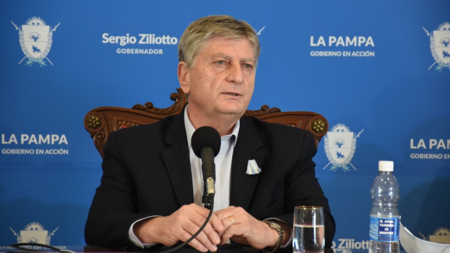 COVID-19: el gobernador Sergio Ziliotto en aislamiento