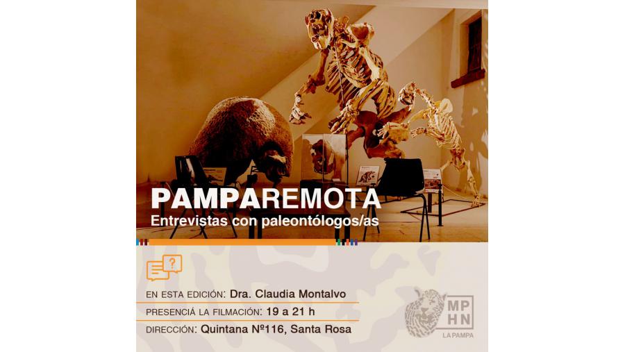 Pampa Remota: entrevistas en vivo en el Museo de Historia Natural  